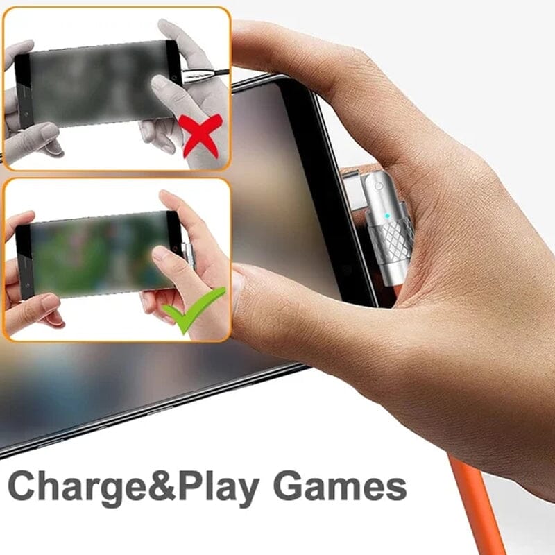 180° Rotating Fast Charging Cable